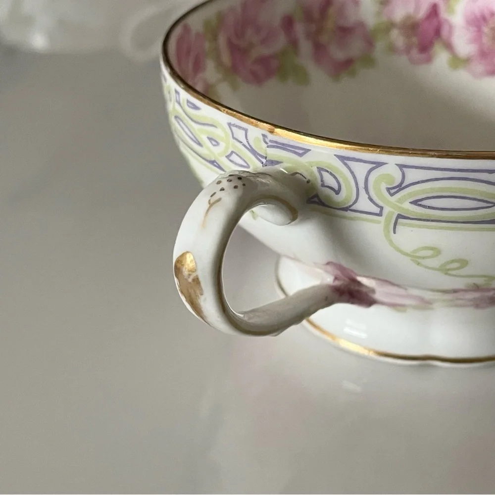 Limoges set pink